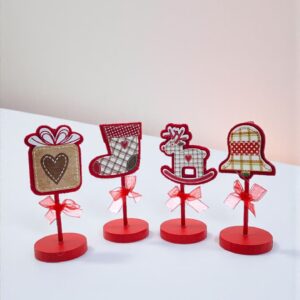 Декор новогодний с прищепкой арт.6682-8 ассорти