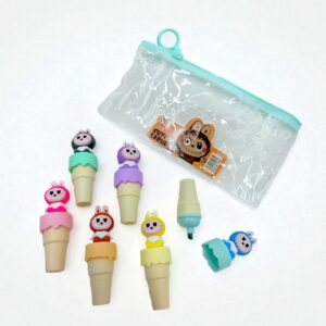 Текстовыделители Labubu уп 6шт арт.df-41a