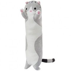 Мягкая игрушка Кот Батон 70см арт.m33b серый