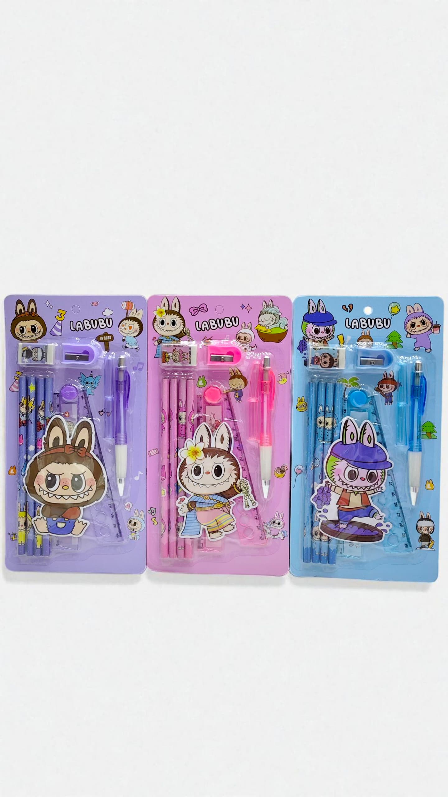 Набор канцелярский 8в1 Лабубу арт.6010 Набор канцелярский 8в1 Лабубу арт.6010