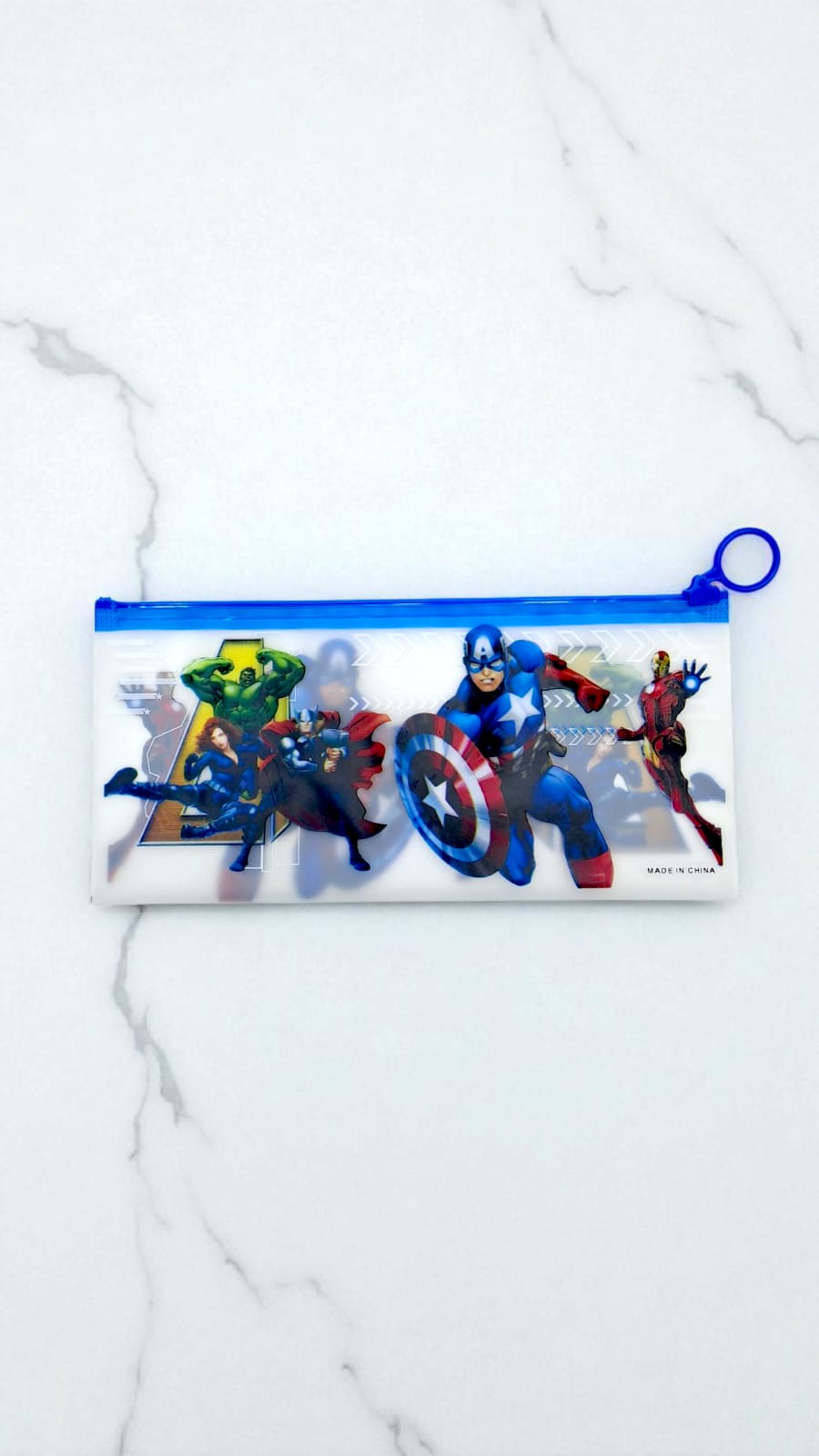 Пенал гелевый Мстители арт.tr2270 синий Пенал гелевый Мстители арт.tr2270 синий