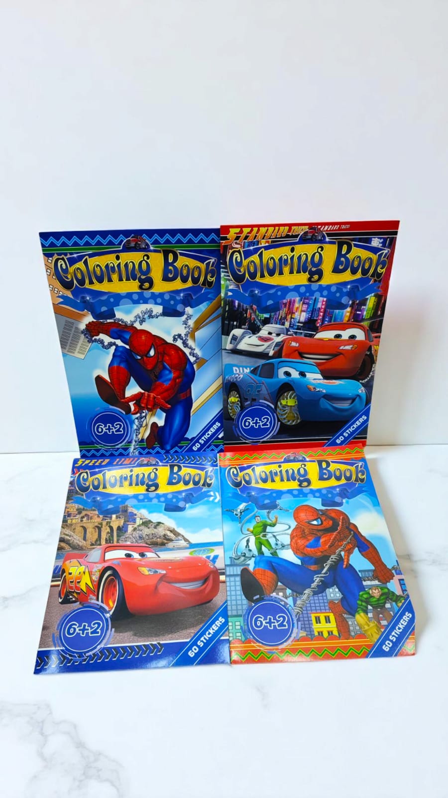 Раскраска с наклейками арт.qd-24017 ассорти Раскраска с наклейками арт.qd-24017 ассорти