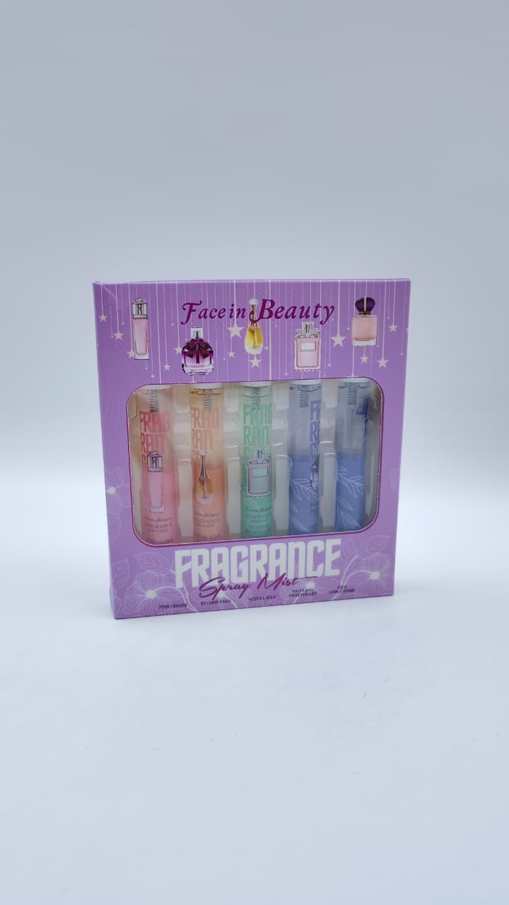 Набор парфюмов Face in Beauty уп 5шт арт.9240 сиреневый 1300тг Набор парфюмов Face in Beauty уп 5шт арт.9240 сиреневый 1300тг