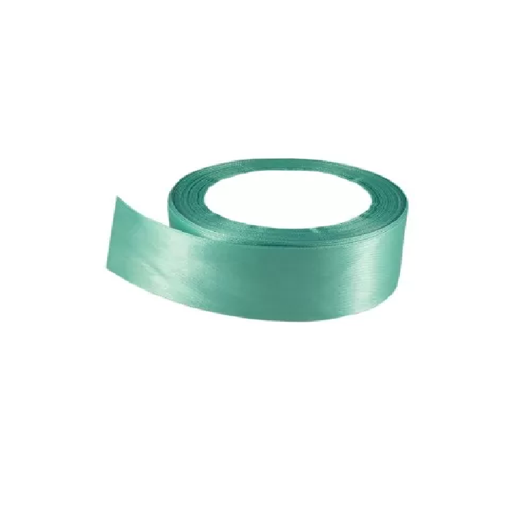 Лента атлас 2,5см бобина 20ярдов арт.tr793 нефритовая Лента атлас 2,5см бобина 20ярдов арт.tr793 нефритовая