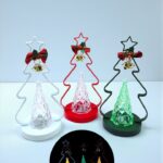 Свеча электронная Елка 22см арт.sk-8