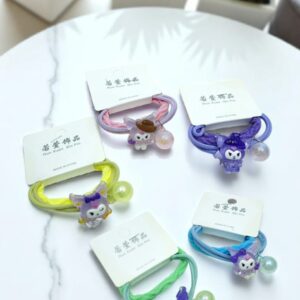 Набор резинок Куроми с бусинкой уп 2шт арт.3279-33 ассорти