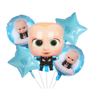 Шары фольга набор Boss Baby уп 5шт арт.xy-q048