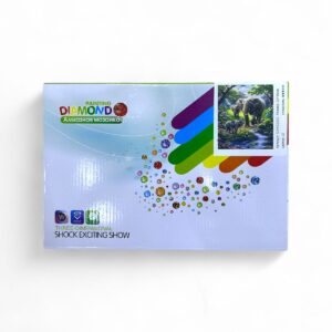 Алмазная мозайка 20*30см арт.gyrz2330 Слоны у ручья