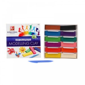 Пластилин луч 12цв арт.331-08