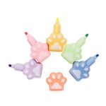 Текстовыделители Лапки 5цв арт.MD-158