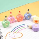 Текстовыделители Цветочки 5цв арт.MD163