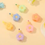 Текстовыделители Цветочки 5цв арт.MD163