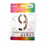 Шар фольга цифра 9 32д арт.tr1280 серебро