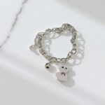 Браслет цепь с Мишкой арт.tr2163 серебро