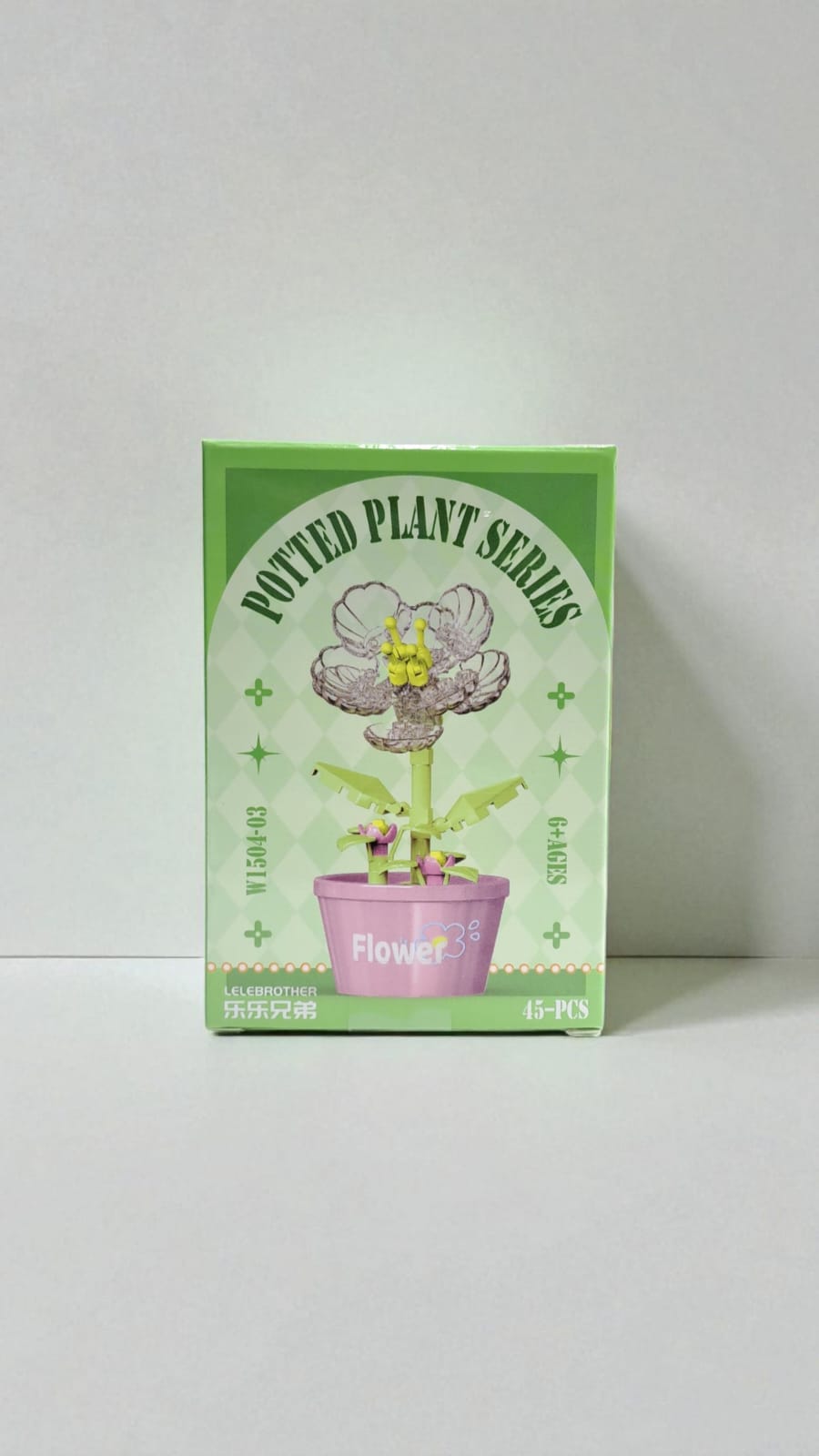 Конструктор Potted Plant Series арт.w1504-03 45деталей Конструктор Potted Plant Series арт.w1504-03 45деталей