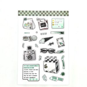 Наклейки Эстетика на листе А6 арт.tr392