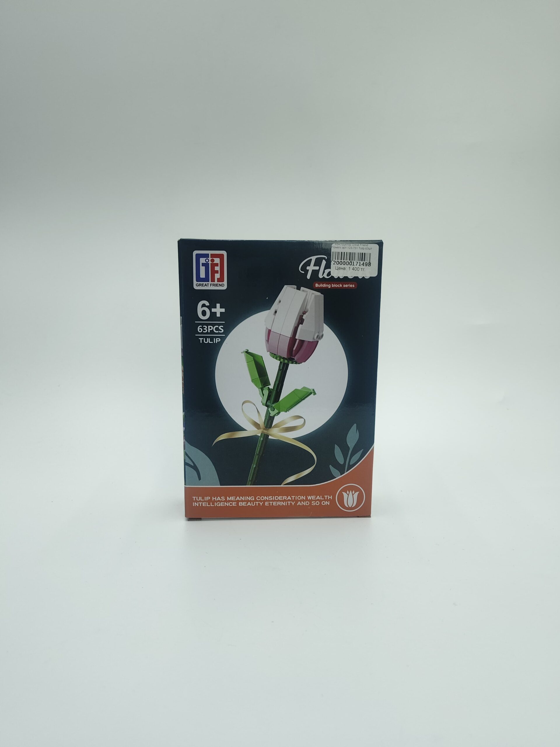 Конструктор Great Friend Flowers арт.123-731 Tulip 63шт Конструктор Great Friend Flowers арт.123-731 Tulip 63шт
