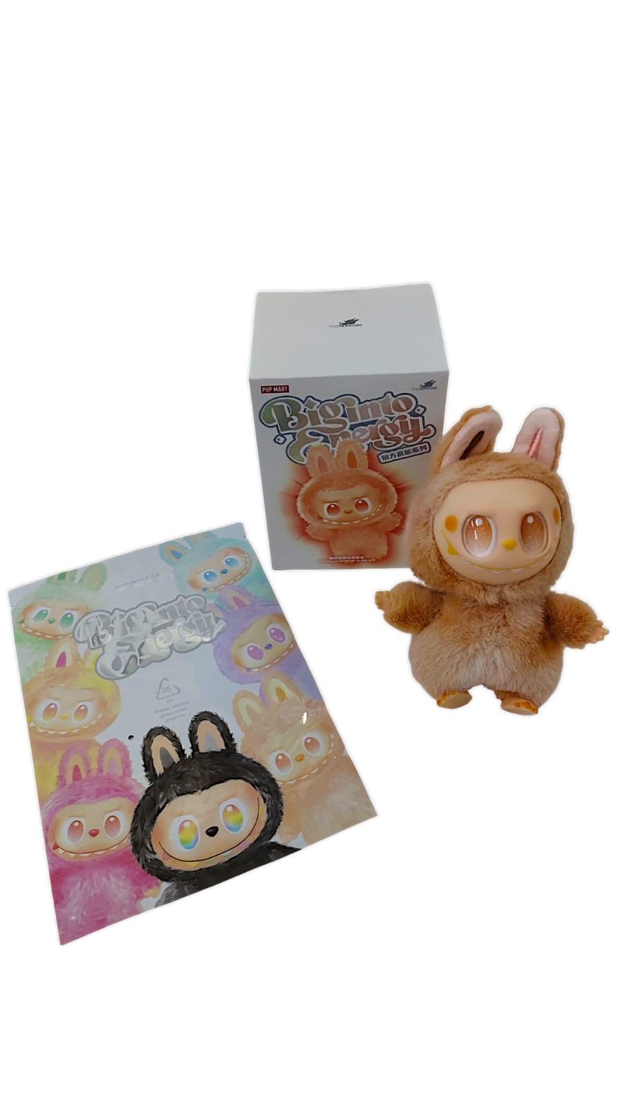 Брелок мягкий Лабубу 17см арт.tr1310 персиково-оранжевый Брелок мягкий Лабубу 17см арт.tr1310 персиково-оранжевый