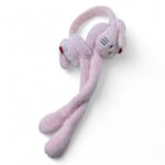 Наушники меховые с поднимающимися ушками светящиеся Китти арт.tr3197 светло-розовые