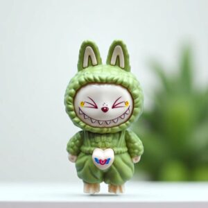 Брелок антистресс Лабубу 10см арт.tr1543 зеленый