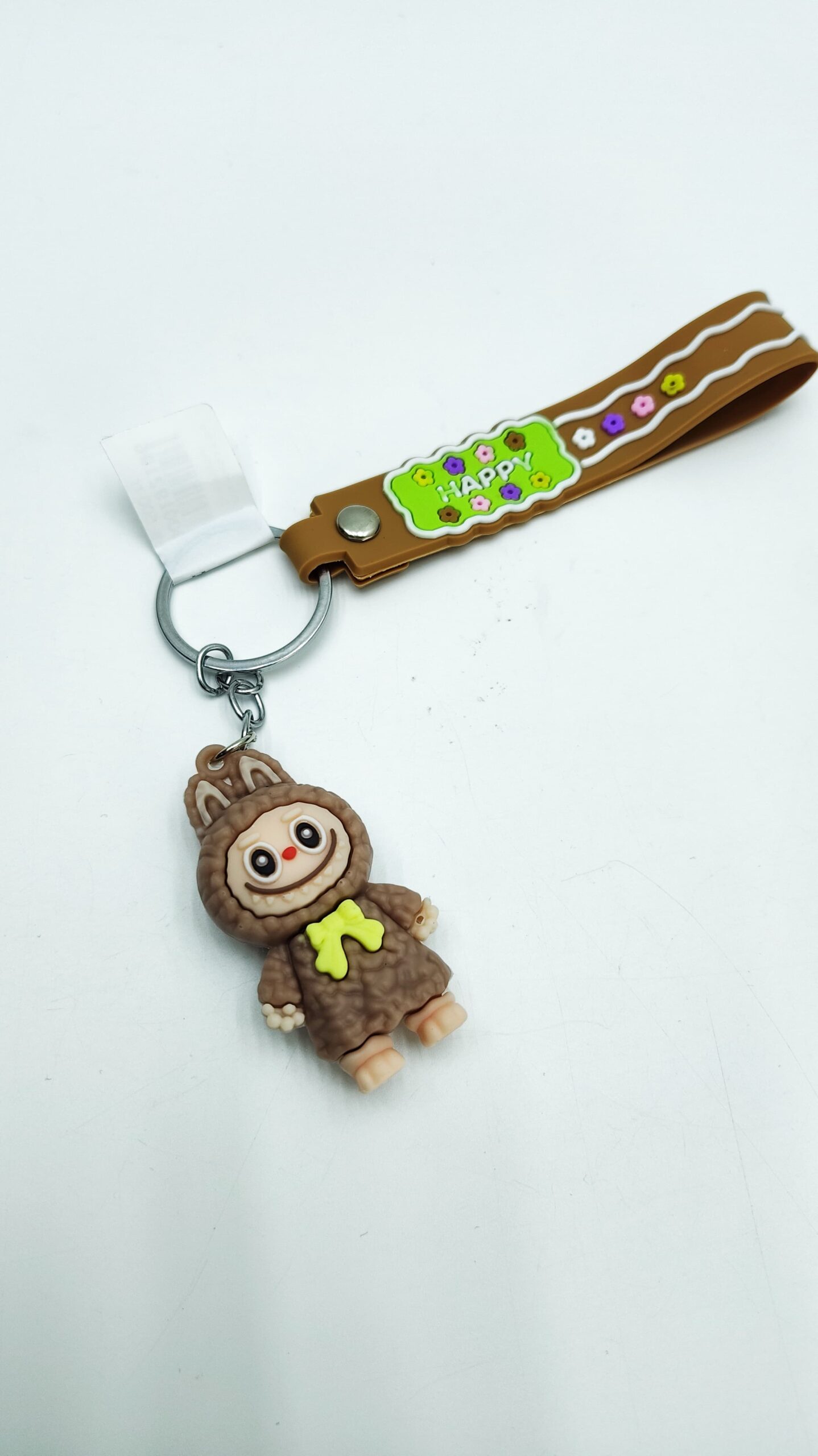 Брелок Лабубу в платье 5,5см арт.tr972 коричневый Брелок Лабубу в платье 5,5см арт.tr972 коричневый