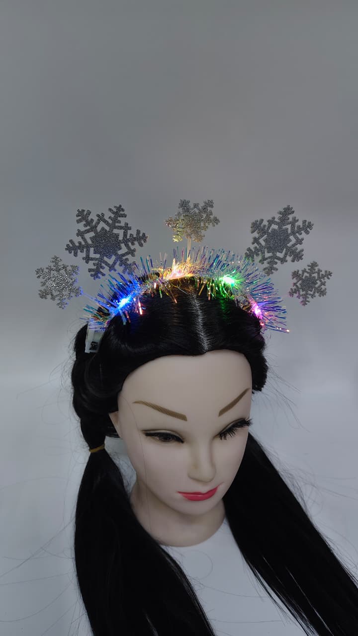 Ободок светящийся Снежинка арт.tr2794 1000тг Ободок светящийся Снежинка арт.tr2794 1000тг