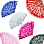 Веер ажурный 22см арт.250510-1 ассорти