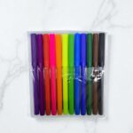 Фломастеры Color Fibre tip pens 12цв арт.858-12