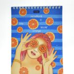 Блокнот в точечку А5 Очаровательные глазки 60л арт.24845