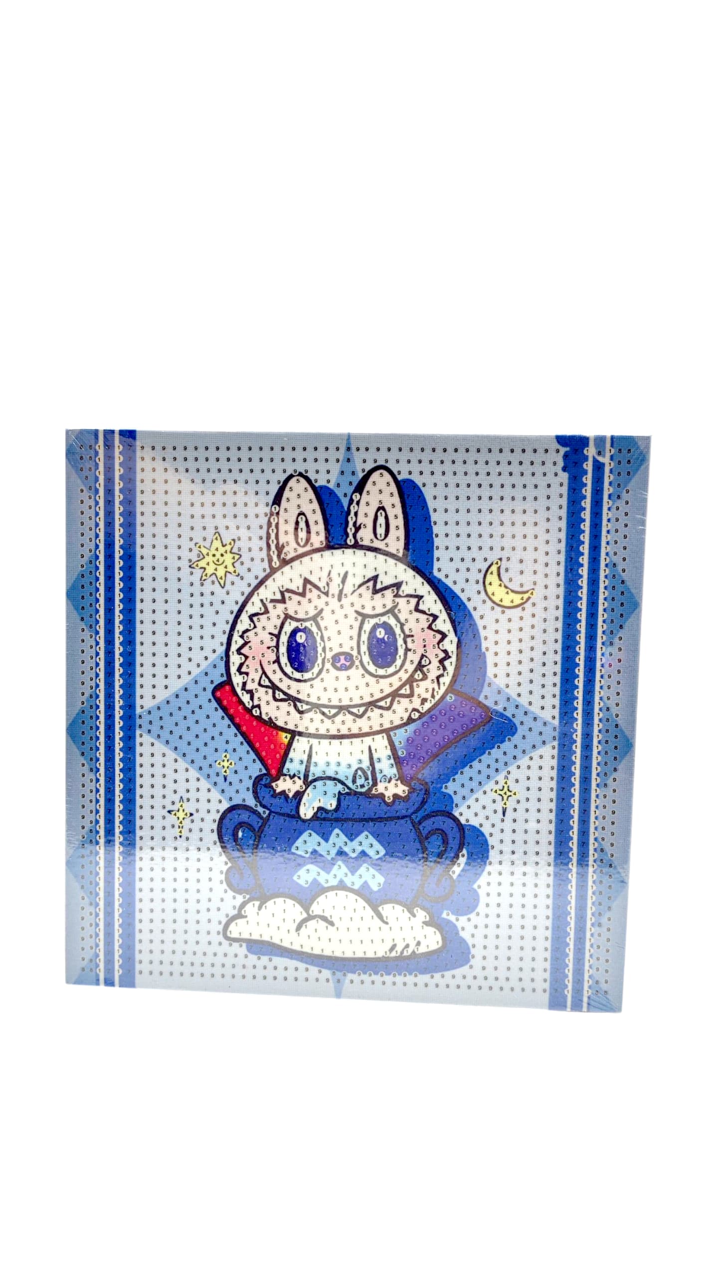 Картина стразами Лабубу 20*20см арт.yt0115 Картина стразами Лабубу 20*20см арт.yt0115