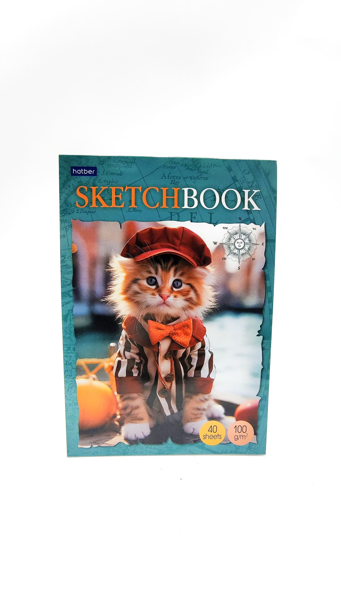 Скетчбук Hatber Котики артисты 40л 100гр арт.32115 Скетчбук Hatber Котики артисты 40л 100гр арт.32115