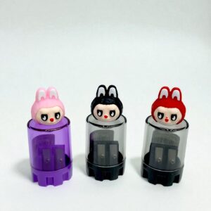 Точилка Лабубу с двумя отверстиями арт.2467 ассорти