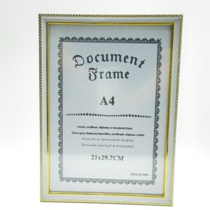 Рамка А4 арт.y-37 белая