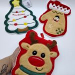 Полотенце новогоднее из микрофибры арт.tr2812 1000тг