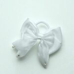 Бант на резинке арт.3833-9 белый