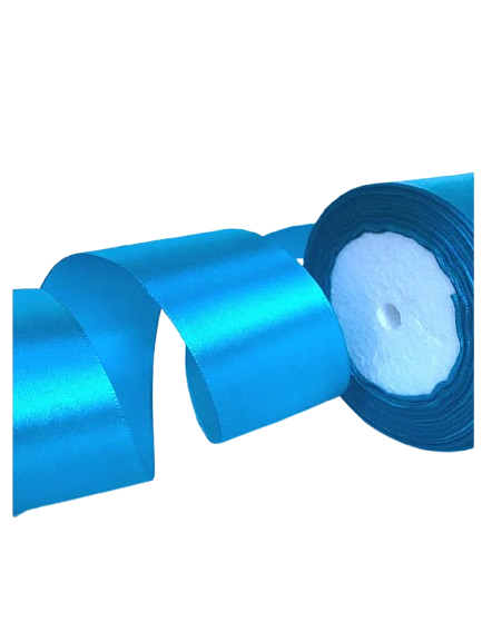 Лента атлас 5см бобина 20ярдов арт.tr684 небесная Лента атлас 5см бобина 20ярдов арт.tr684 небесная