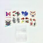 Тату с цветами уп 8л в пластиковом контейнере арт.amx-486 ассорти