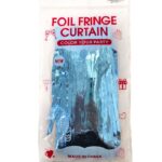 Дождик для фотозоны Foil Fringe Curtain 2м*1м арт.tr1193 голубой