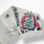 Дорожка на стол новогодняя 220*33см 2800тг