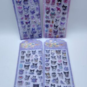 Наклейки 3D фосфорные арт.ysx ассорти 500тг