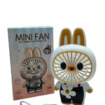 Вентилятор Mini fan Лабубу арт.2873-17 белый