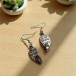 Серьги Сердце половинки Don't forget you арт.tr2014