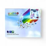 Алмазная мозайка 40*50см арт.gle77728 Девушка с красными бабочками