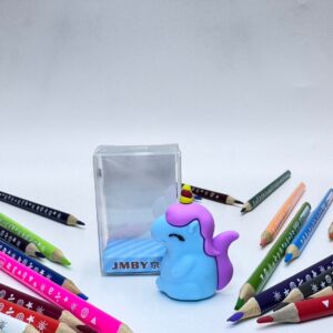 точилка Единорог голубая арт.QB/T1337