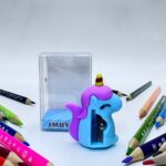 точилка Единорог голубая арт.QB/T1337