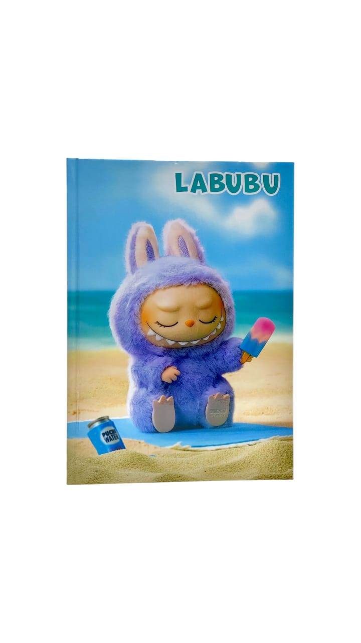 Блокнот А5 Qazaq Бренд Labubu арт.tr1652 с мороженным Блокнот А5 Qazaq Бренд Labubu арт.tr1652 с мороженным