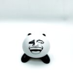 Подставка для телефона Мишка 10см арт.tr294 черно-белый