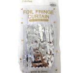 Дождик для фотозоны Foil Fringe Curtain 2м*1м арт.tr1189 серебро