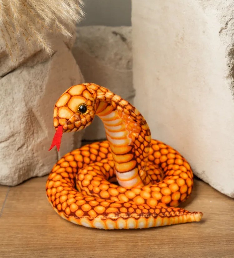 Мягкая игрушка Змея оранжевая 90см арт.tr1523 Мягкая игрушка Змея оранжевая 90см арт.tr1523