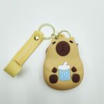 Брелок кошелек Капибара арт.tr258 бежевый